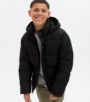boys black puffa