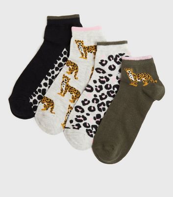 patterned trainer socks