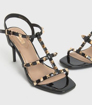 studded stiletto sandals