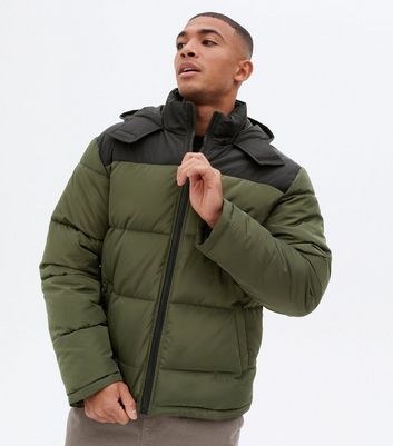 khaki puffer mens