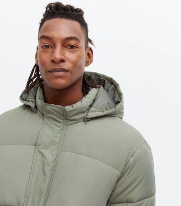 asos long puffer jacket