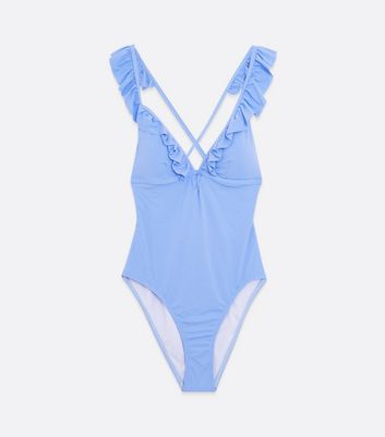 pale blue swimsuits