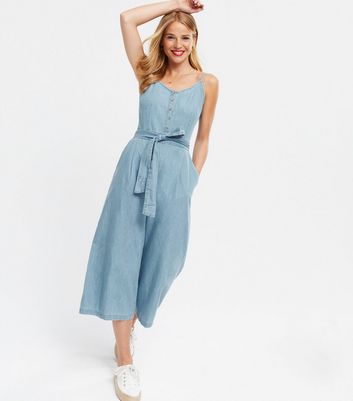 new look jumpsuit denim