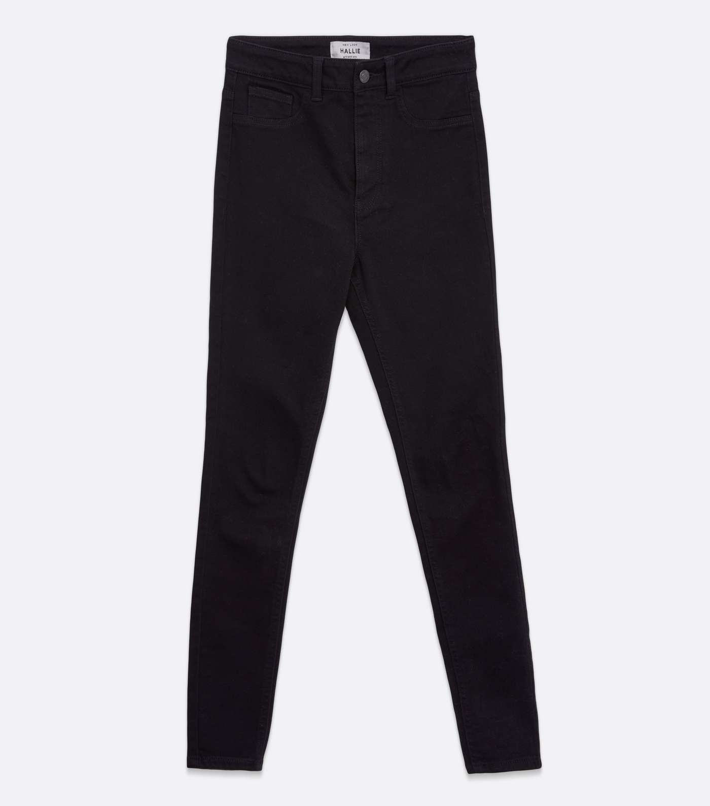 Black High Waist Hallie Super Skinny Jeans Image 5