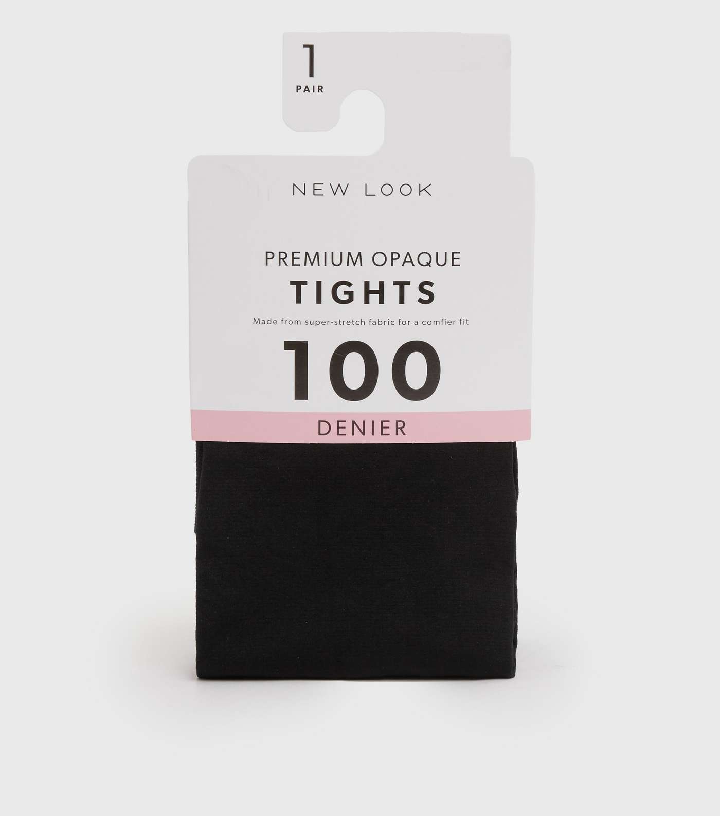 Black 100 Denier Premium Opaque Tights