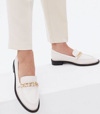 white patent loafers womens