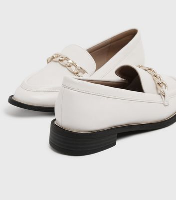 white patent loafers womens