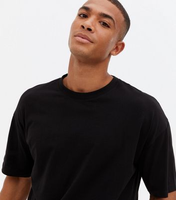 plain black oversized t shirt