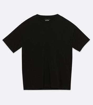 Black Oversized T-Shirt | New Look