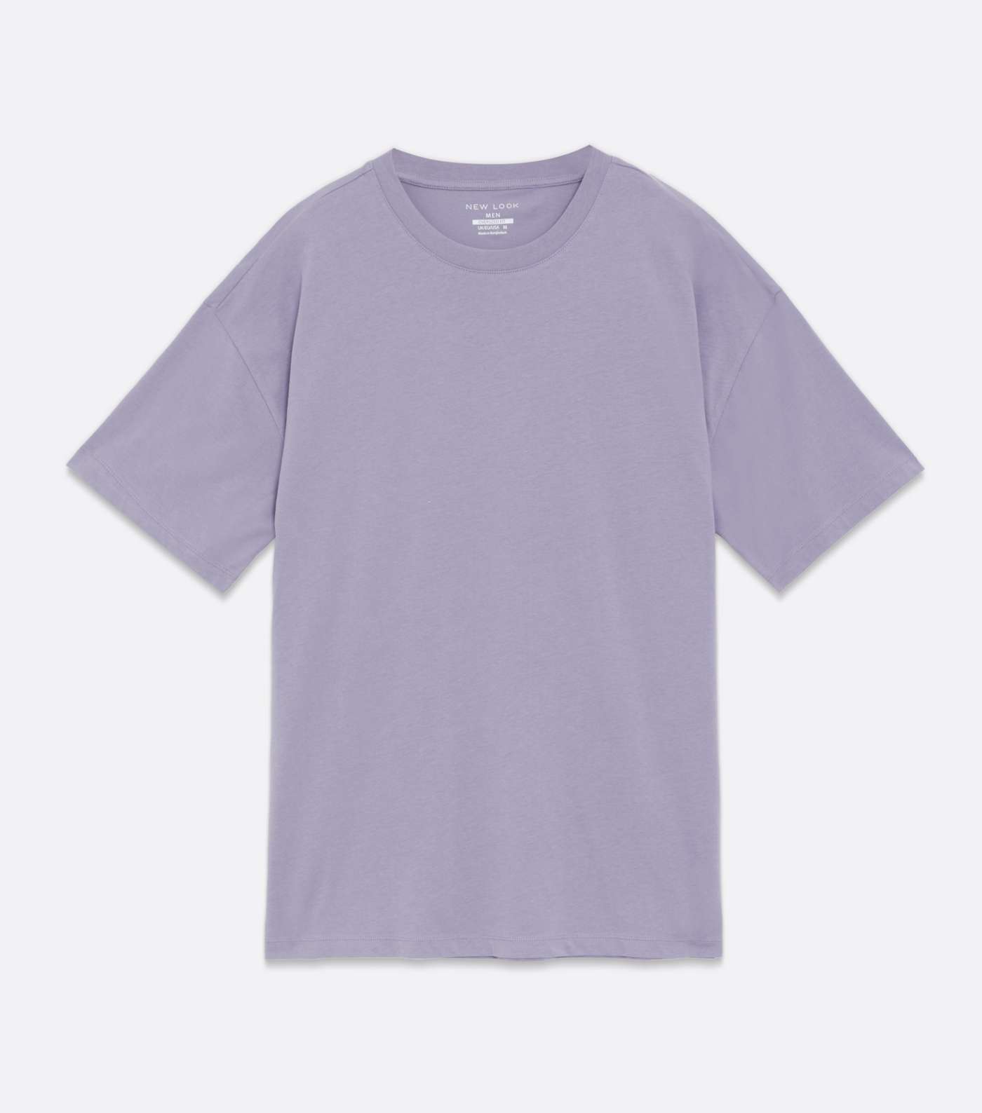 Light Purple Oversized T-Shirt  Image 5
