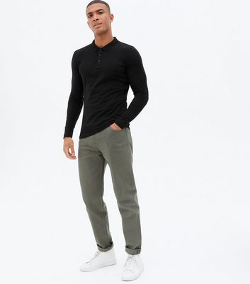polo long sleeve outfit
