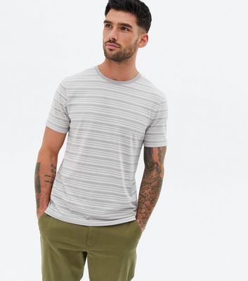 new look mens striped t shirt