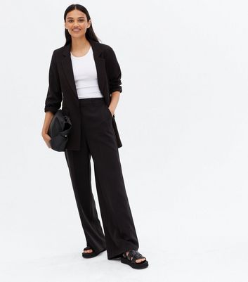 Khaki High Waist Paperbag Trousers | New Look