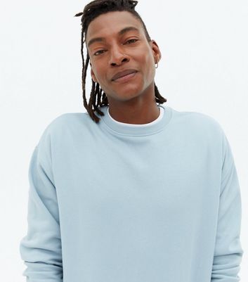 Mens pale blue on sale sweatshirt