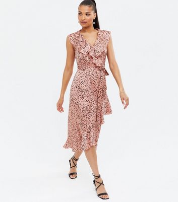 new look ruffle dress