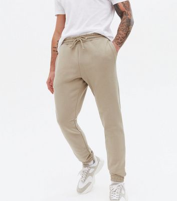 Joggers with tie discount waist