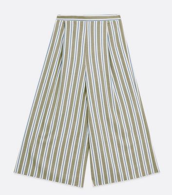Versace striped-detailing Trousers - Farfetch