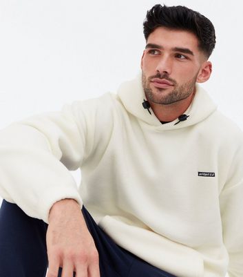 Off White Fleece Worldwide Logo 