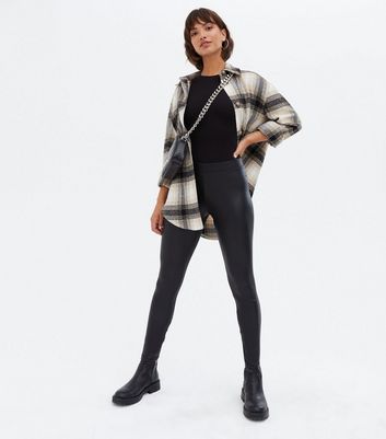 New look wet look leggings best sale