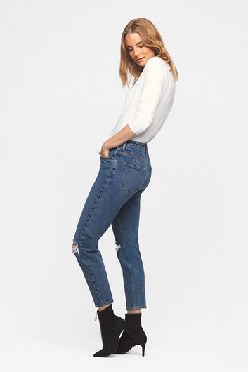 new look tori jeans black