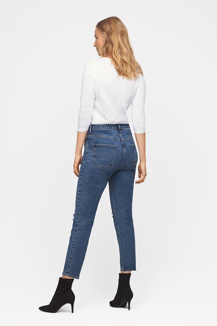 Tori Jeans Fit Guide | High Waisted Mom Jeans | New Look