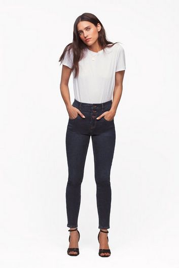 cropped flare jeans