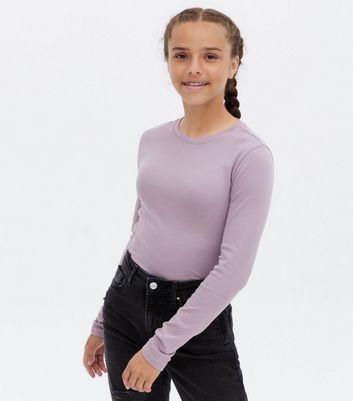 Childrens grey long sleeve clearance top