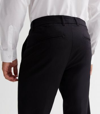 Shop WES Formals Navy Ultra-Slim Fit Trousers Online – Westside