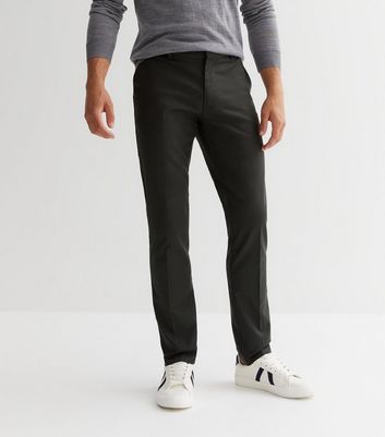 dark grey skinny chinos