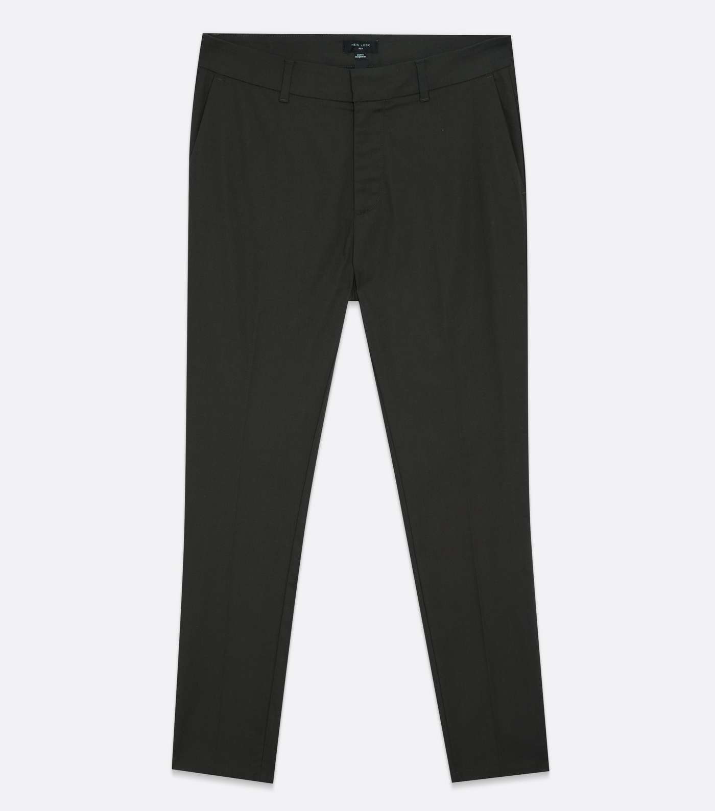 Dark Grey Skinny Suit Trousers Image 5