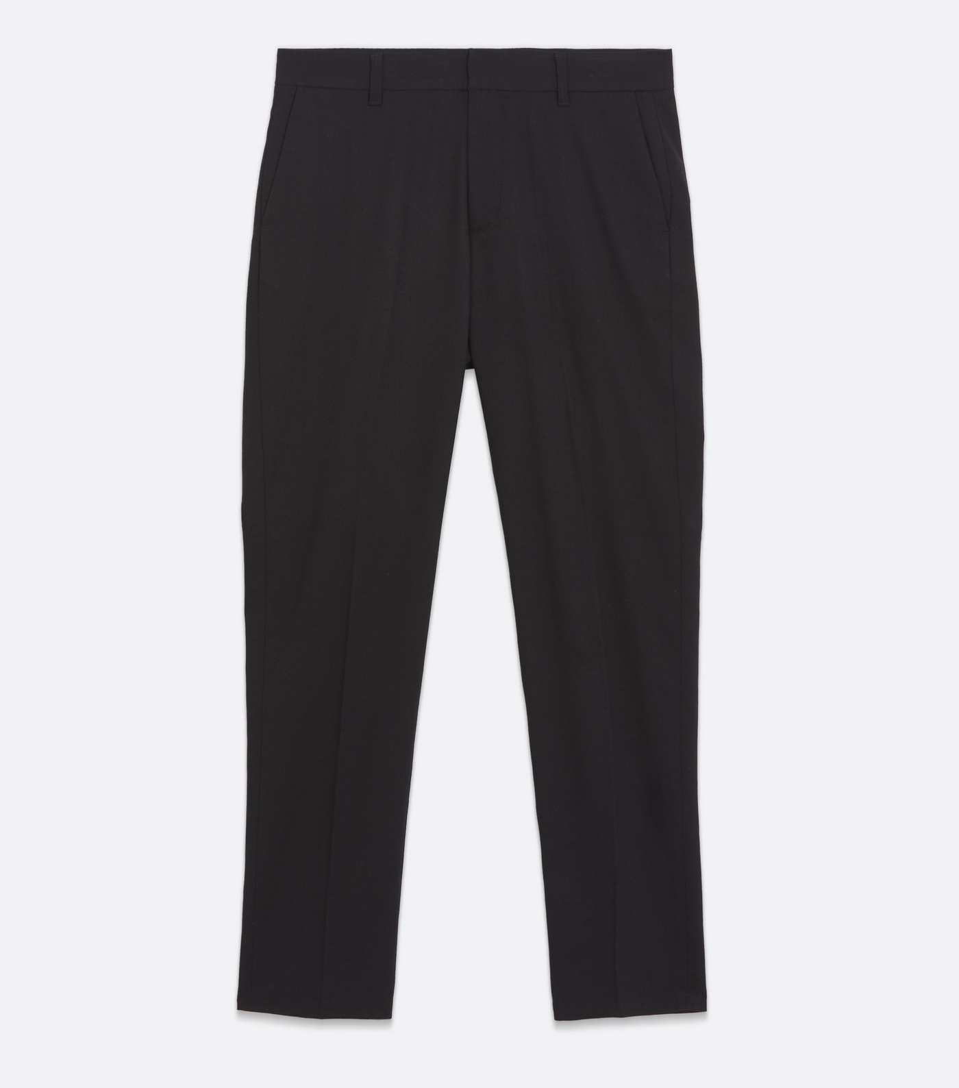 Black Slim Fit Suit Trousers Image 5