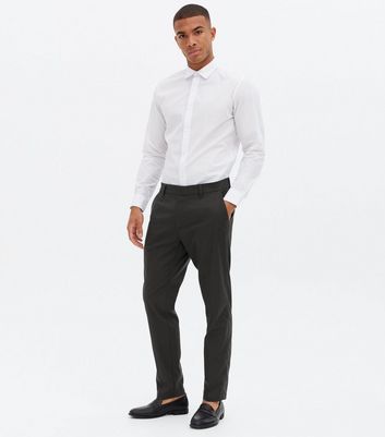 charcoal grey mens trousers