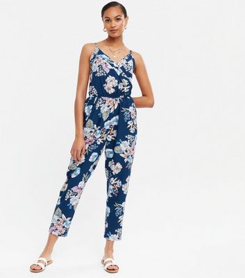 new look navy blue jumpsuit