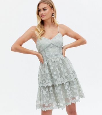 New look floral outlet skater dress