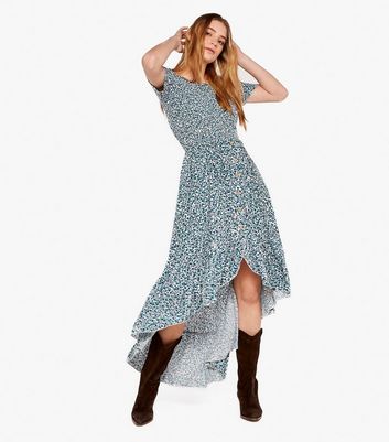 dip hem smock top