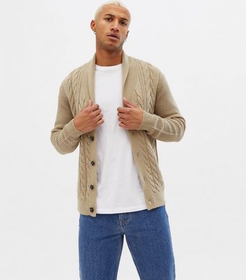 stone knit cardigan