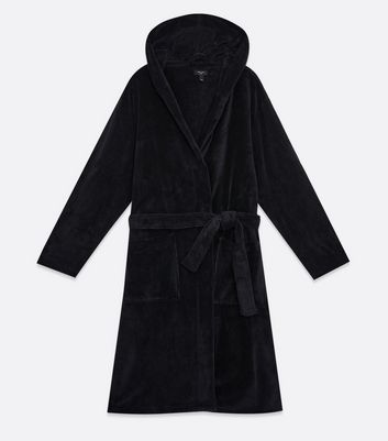 Women's Black Bathrobe - Bathrobe For Women | RobesNmore