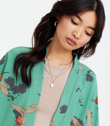 Mint green deals kimono cardigan