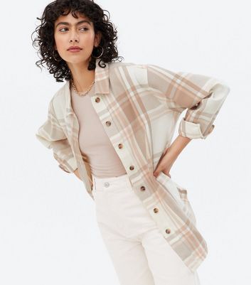 checked shirt womens new look