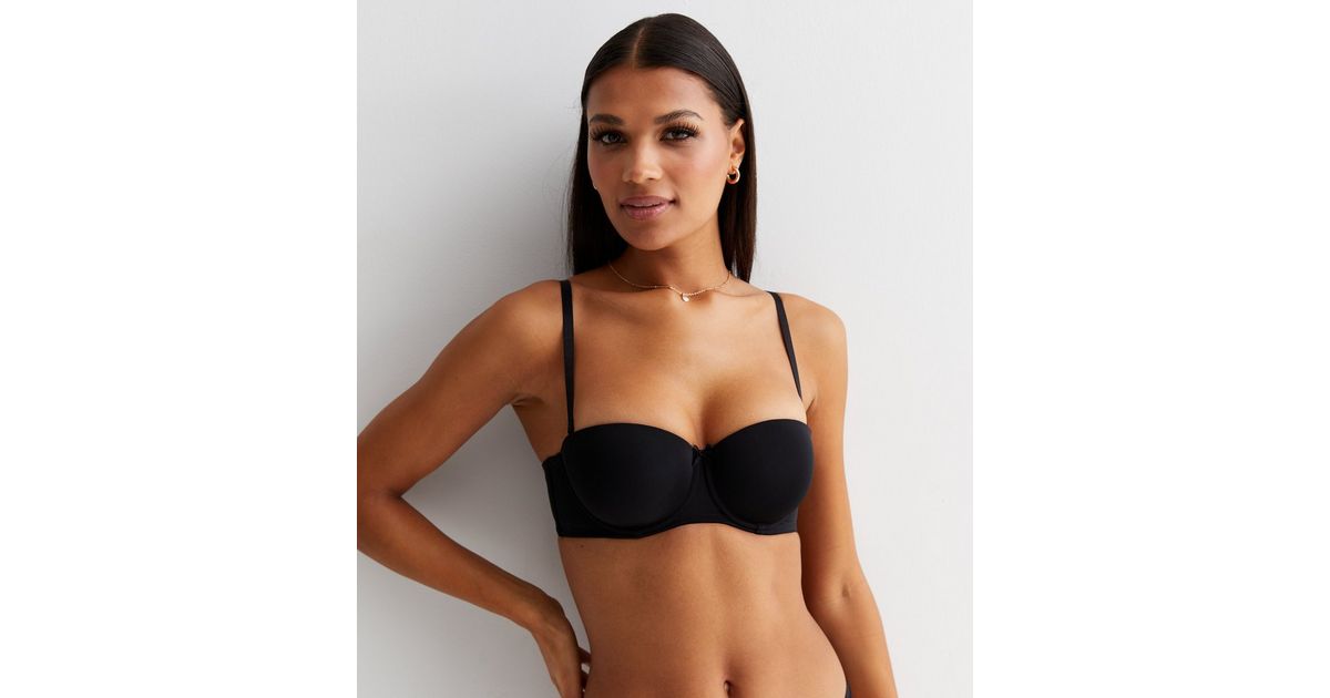 Black Multiway Strapless Bra