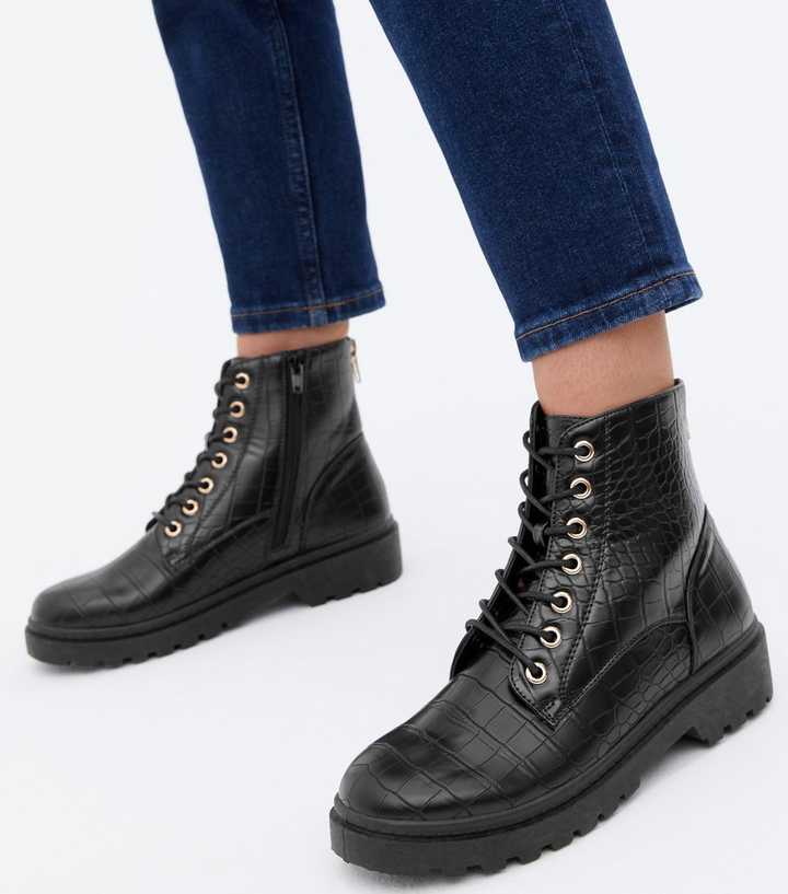 new look girls ankle boots