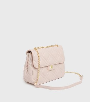 BLUSH PINK CHAIN CROSSBODY BAG, CHOOSE YOUR COLOR