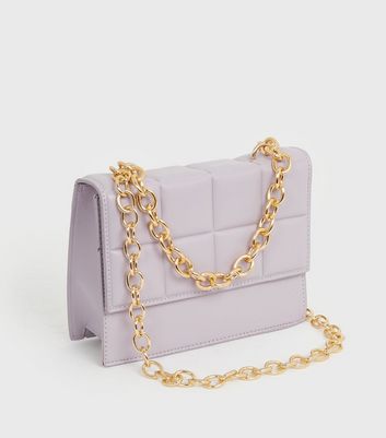 New look store lilac bag