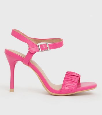 Hot pink sale wide fit sandals