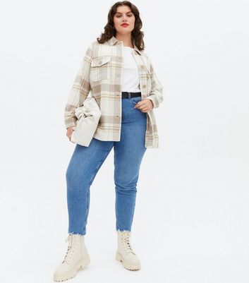 Click to view product details and reviews for Curves Brown Check Pocket Front Shacket New Look. Click to view product details and reviews for Curves Brown Check Pocket Front Shacket New Look.