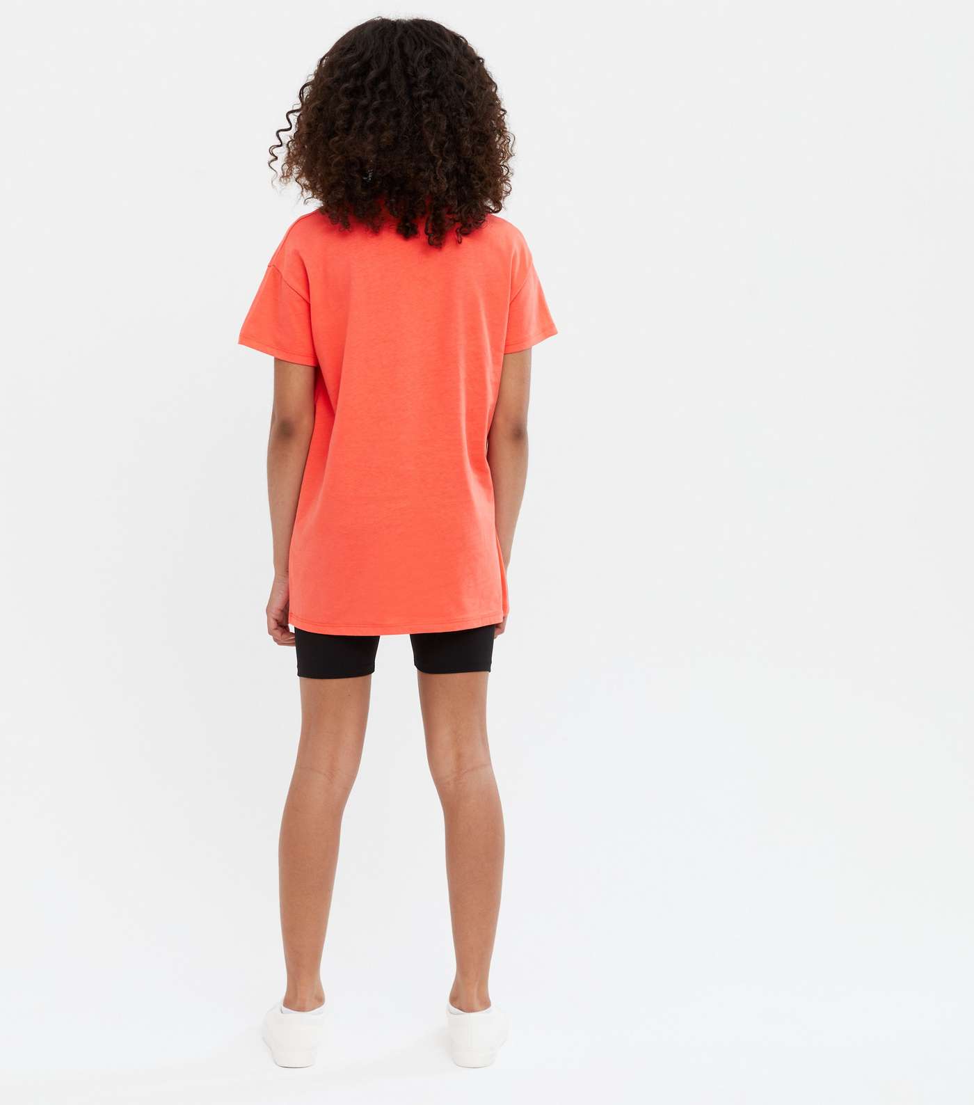 Girls Coral Santa Monica T-Shirt and Shorts Set Image 4