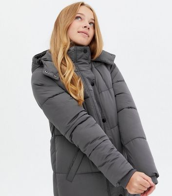 dark grey parka