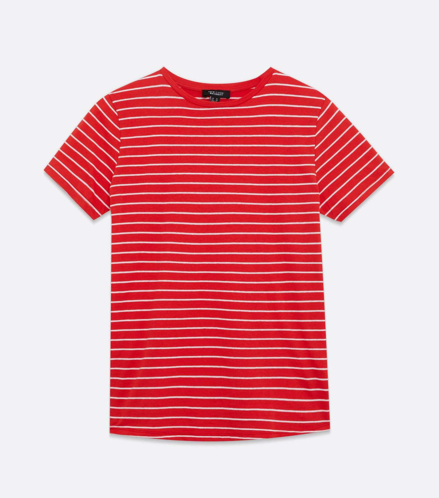 Maternity Red Stripe T-Shirt Image 5