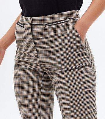 Tall Skinny Check Suit Trousers  boohooMAN