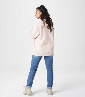 Click to view product details and reviews for Urban Bliss Pale Pink Oversized Hoodie New Look.